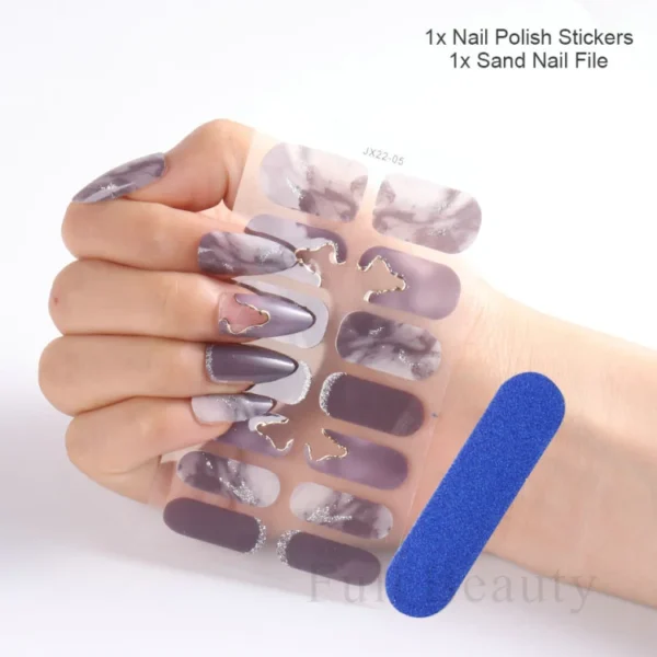 Quinnas Gel Nail Stickers, Quinnas UV Gel