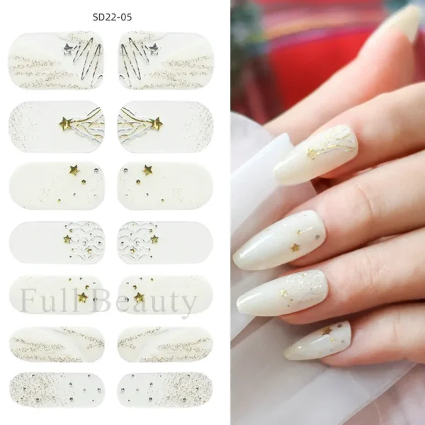 Quinnas Gel Nail Stickers, Quinnas UV Gel