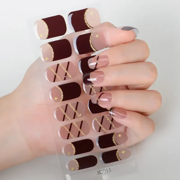 Quinnas Gel Nail Stickers