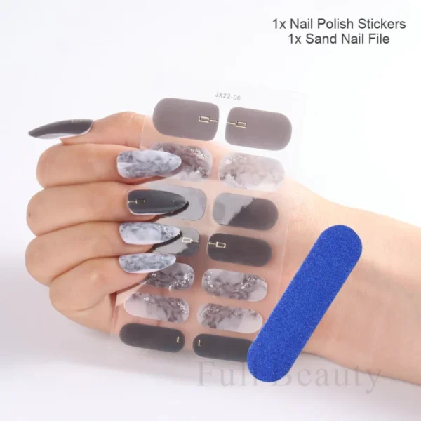 Quinnas Gel Nail Stickers, Quinnas UV Gel