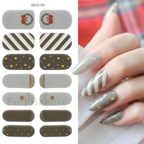 Quinnas Gel Nail Stickers, Quinnas UV Gel