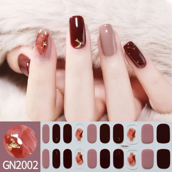 Quinnas gel nail stickers review, quinnas gel nail stickers review