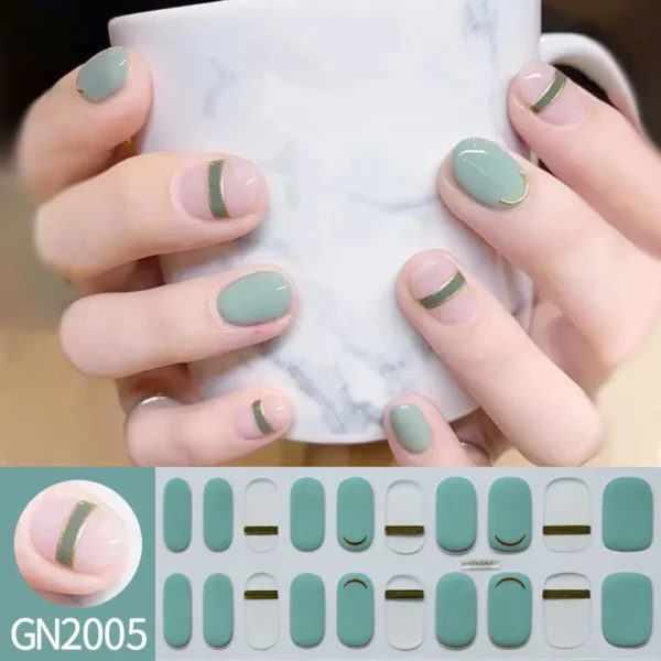 Quinnas gel nail stickers review, quinnas gel nail stickers review