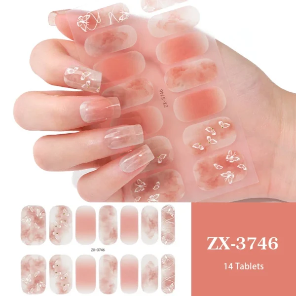 Quinnas Gel Nail Stickers, Quinnas UV Gel, Quinnas UV