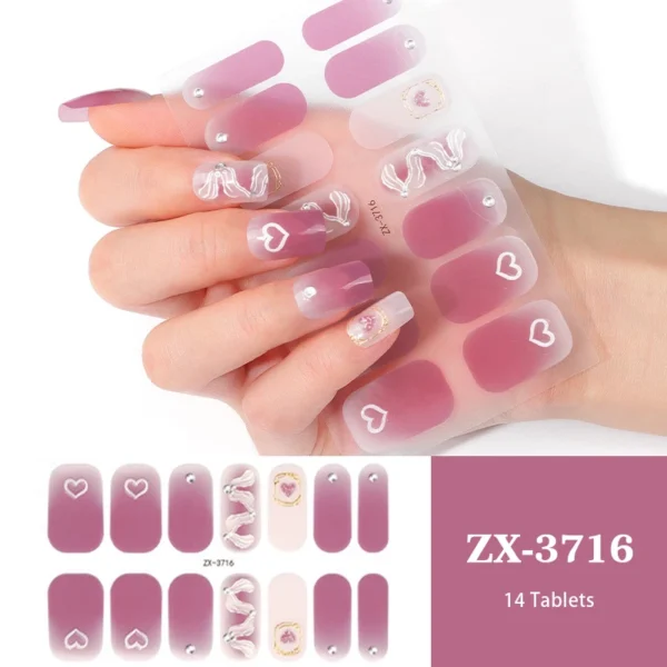 Quinnas Gel Nail Stickers, Quinnas UV Gel, Quinnas UV