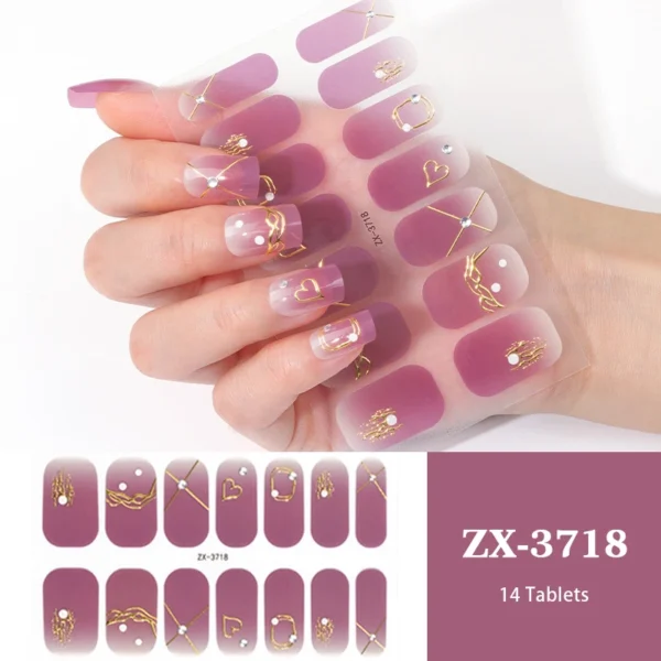 Quinnas Gel Nail Stickers, Quinnas UV Gel, Quinnas UV