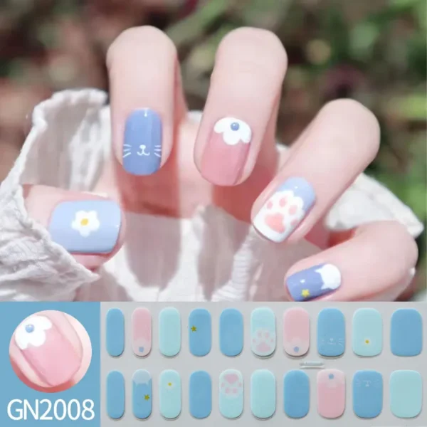 Quinnas gel nail stickers review, quinnas gel nail stickers review