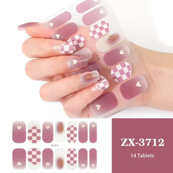 Quinnas Gel Nail Stickers, Quinnas UV Gel, Quinnas UV