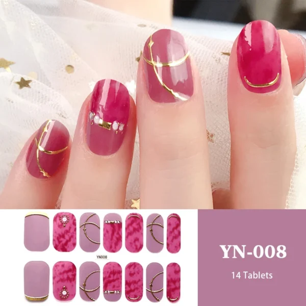 Quinnas Gel Nail Stickers, Quinnas UV Gel, Quinnas UV