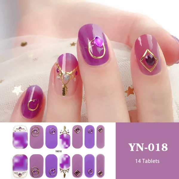 Quinnas Gel Nail Stickers, Quinnas UV Gel, Quinnas UV