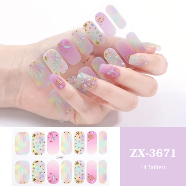 Quinnas Gel Nail Stickers, Quinnas UV Gel, Quinnas UV