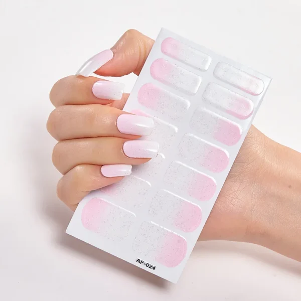 Adesivos para unhas Quinnas Gel: Quinnas Gel nail stickers