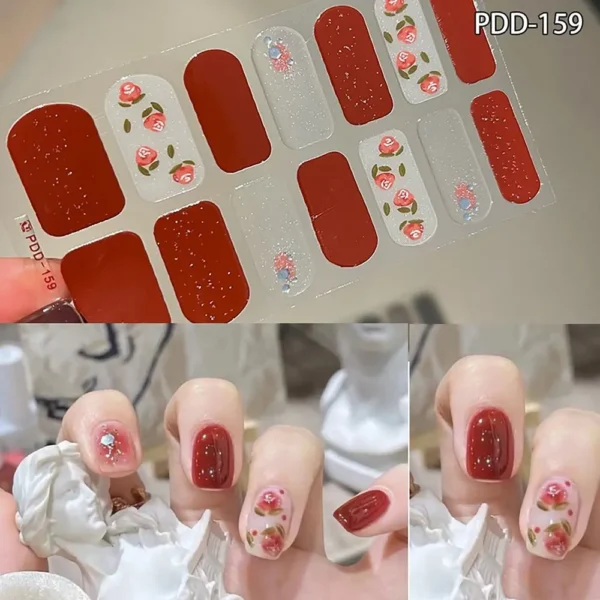 Nails stickers: gel stickers nails: gelish nail stickers