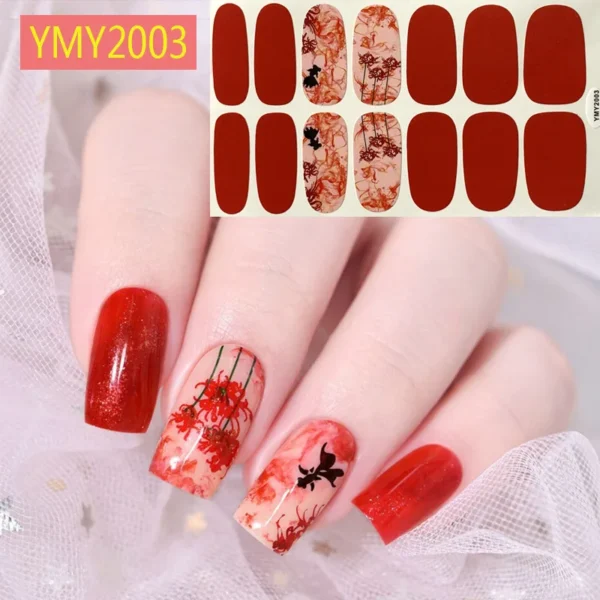 Nails stickers: Gel nail stickers with uv light: Nail stickers gel