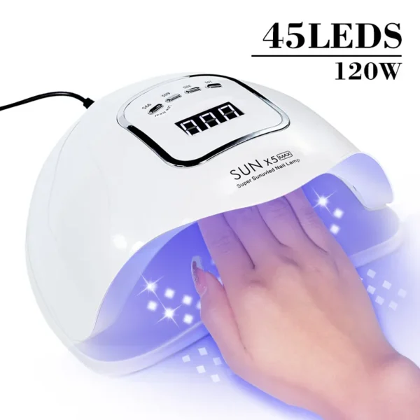 Cabine de luz UV profissional ultra potente