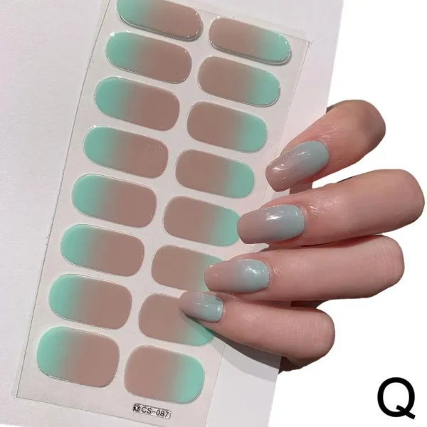 Quinnas Gel: Quinnas Gel Nail Stickers: Nails stickers