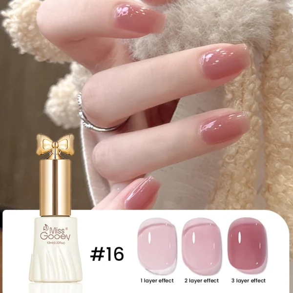 Esmalte em gel miss gooey: Quinnas gel