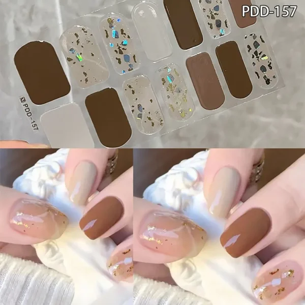 Nails stickers: gel stickers nails: gelish nail stickers