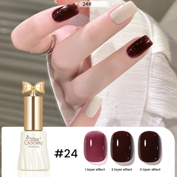 Esmalte em gel miss gooey: Quinnas gel