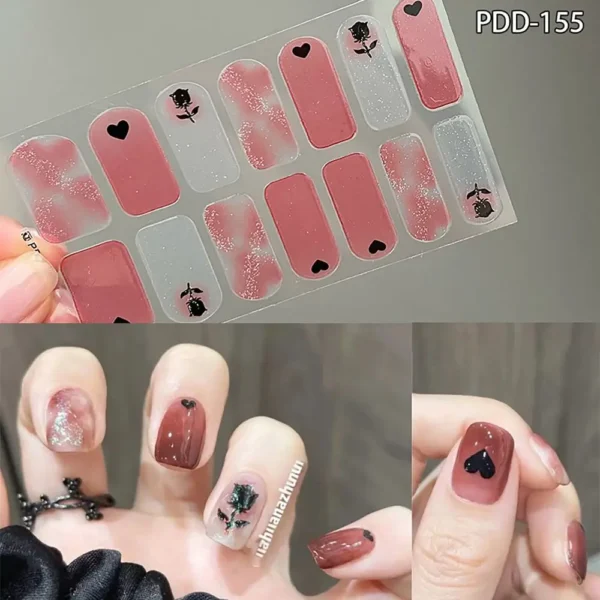 Nails stickers: gel stickers nails: gelish nail stickers