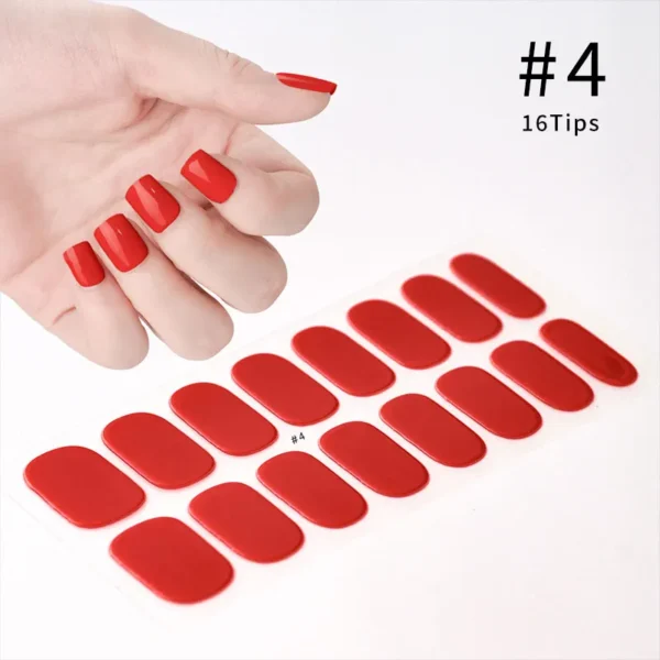 Nails Stickers: Nail stickers gel