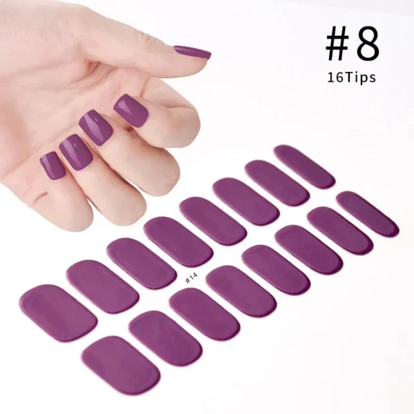 Nails Stickers: Nail stickers gel