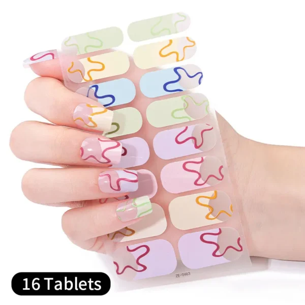 Nails Stickers: Nail stickers gel