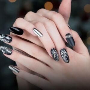 Gel nail stickers set