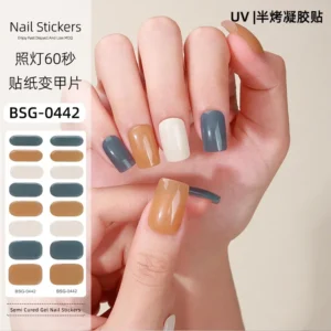 Quinnas Gel Nail Stickers: Unhas Quinnas: Quinnas Unhas