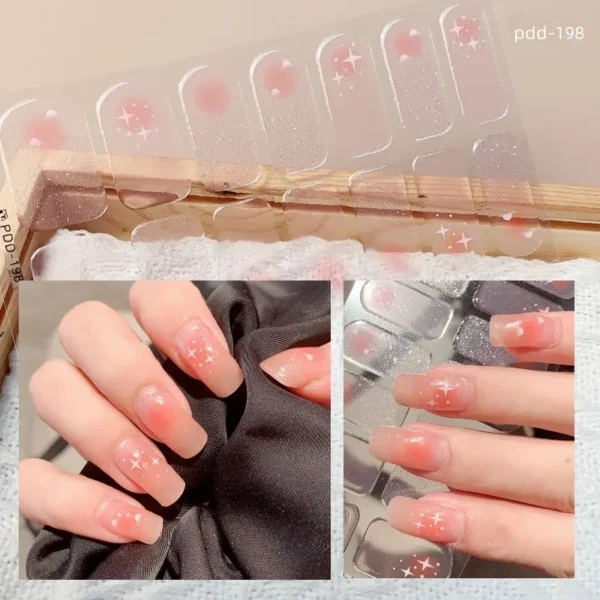 Quinnas Gel Nail Stickers: Gel nail stickers