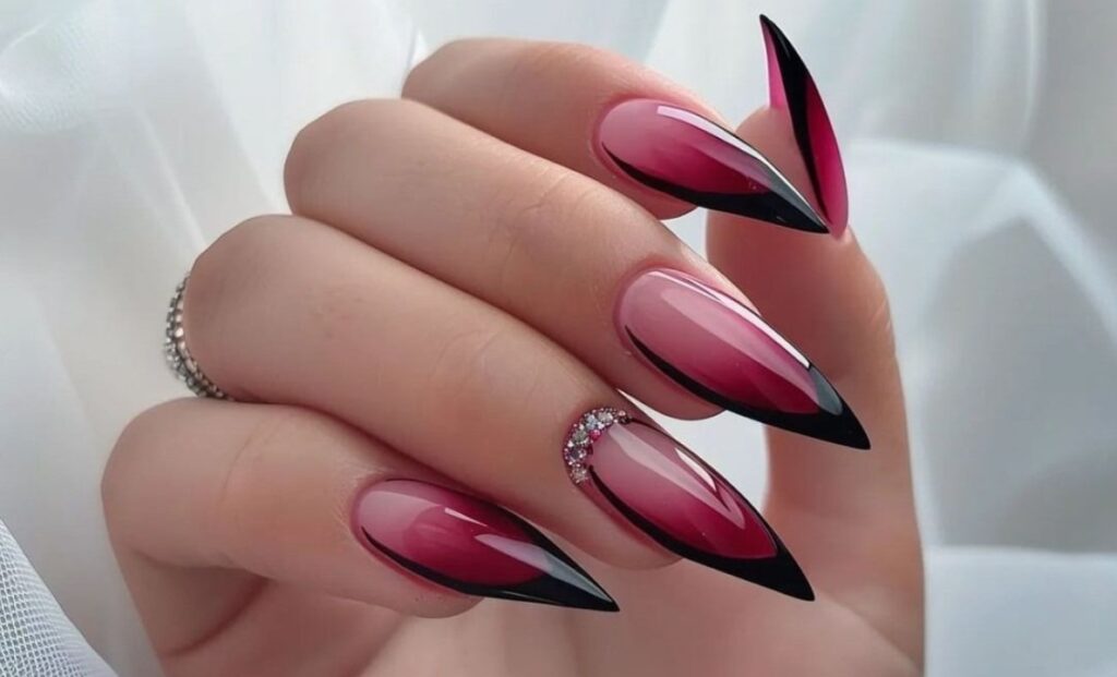 Unhas decoradas simples: Ideias para unhas de gel: Unhas de fibra e Unhas decoradas simples