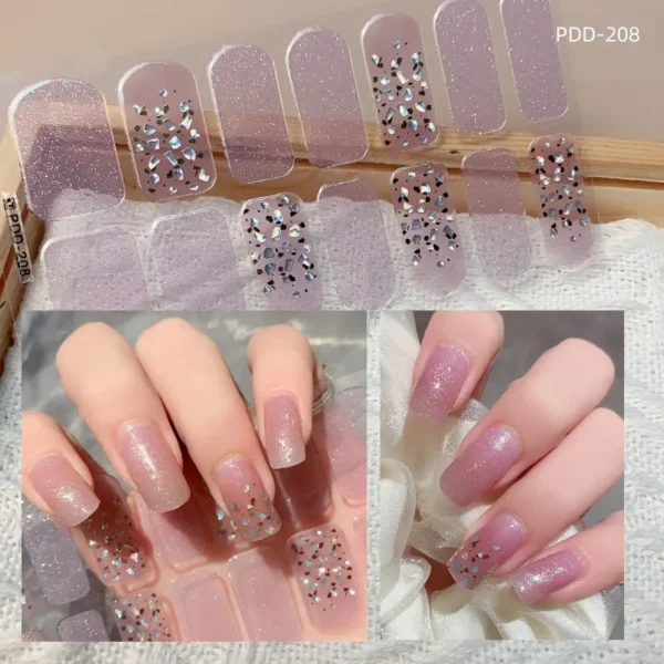 Quinnas Gel Nail Stickers: Gel nail stickers