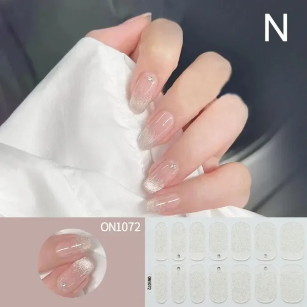 Quinnas: Quinnas uv gel nail stickers