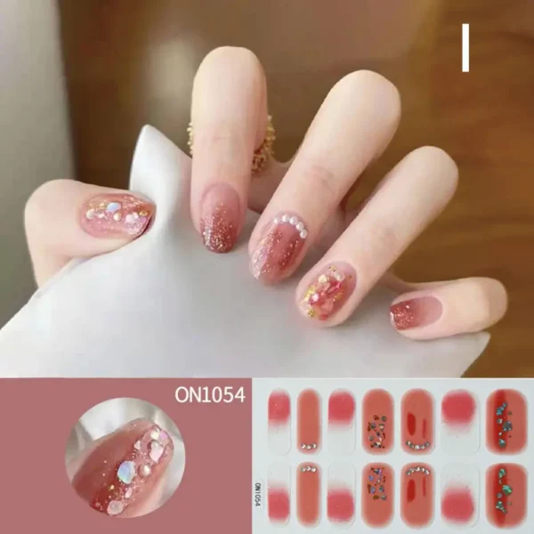 Quinnas: Quinnas uv gel nail stickers