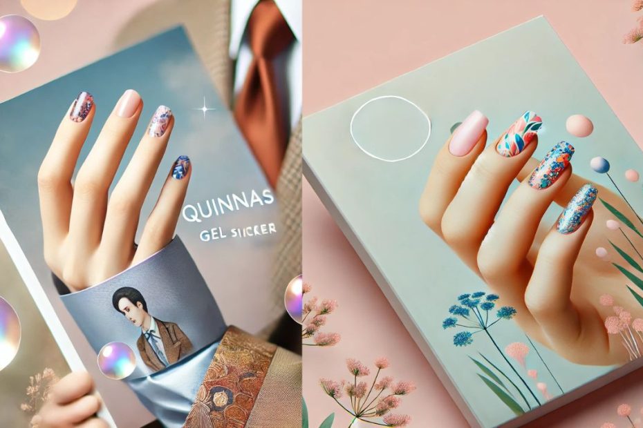 Quinnas Gel Nail Stickers e Quinnas UV Gel