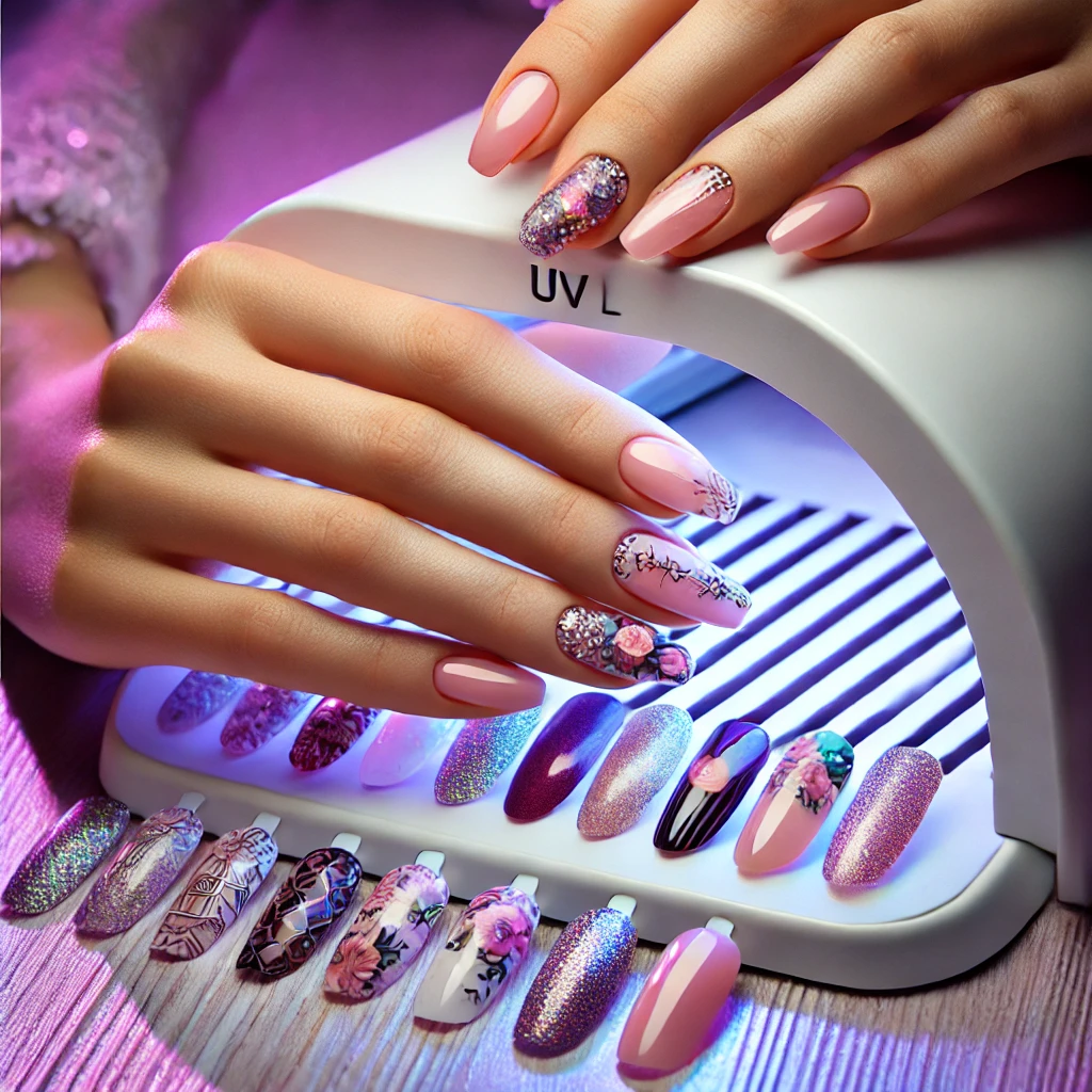 Unhas Adesivo UV