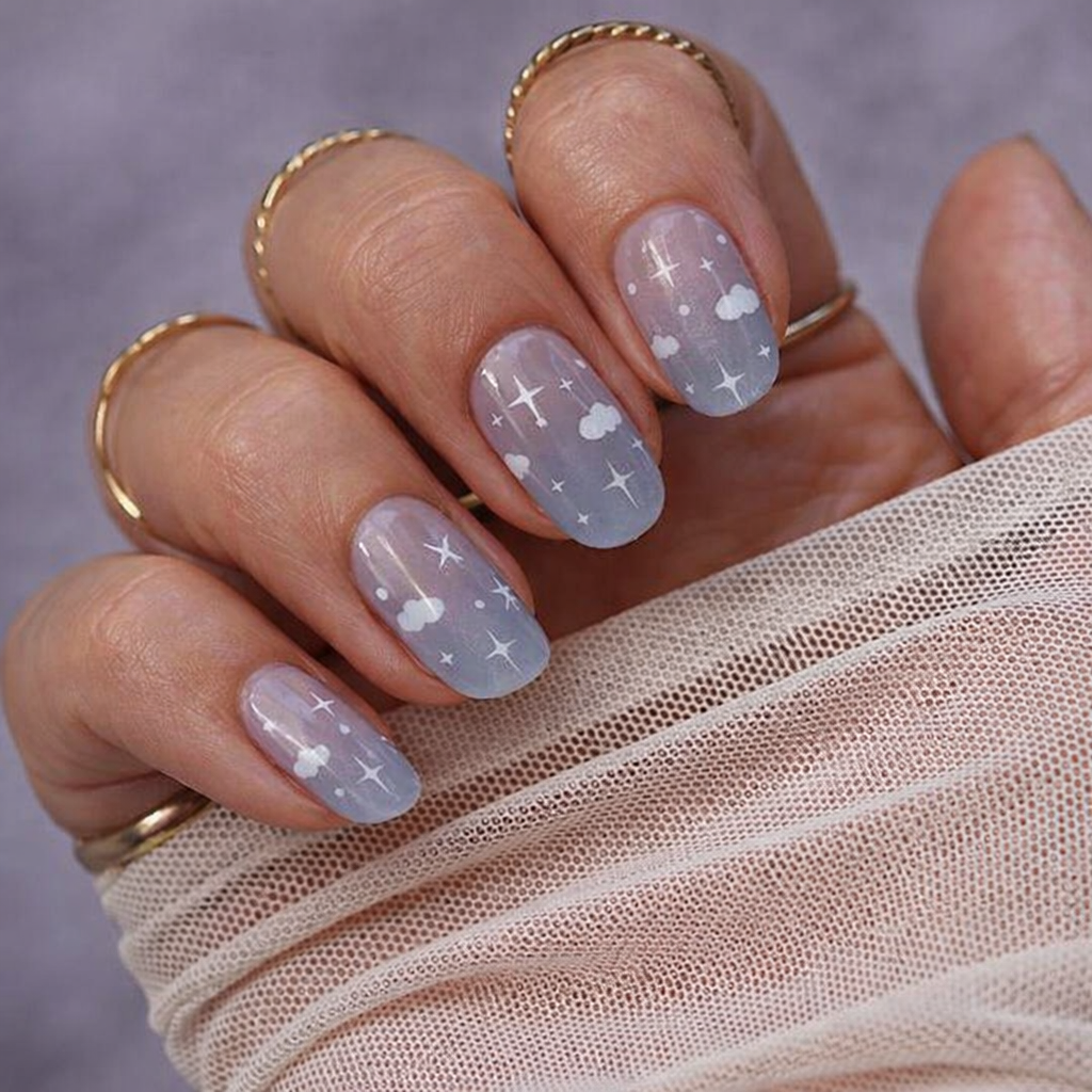 como aplicar Gel Nail Stickers