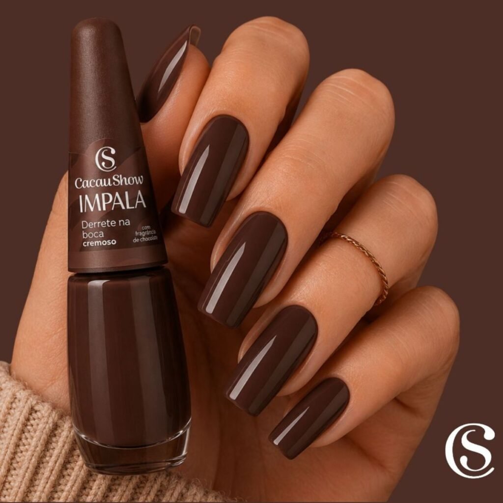 Esmalte Impala cacau show vale cada mordida
