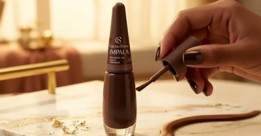 Esmalte Impala cacau show vale cada mordida