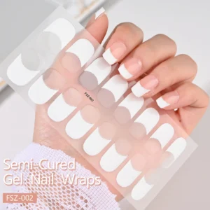 Quinnas gel nail stickers: quinnas uv gel