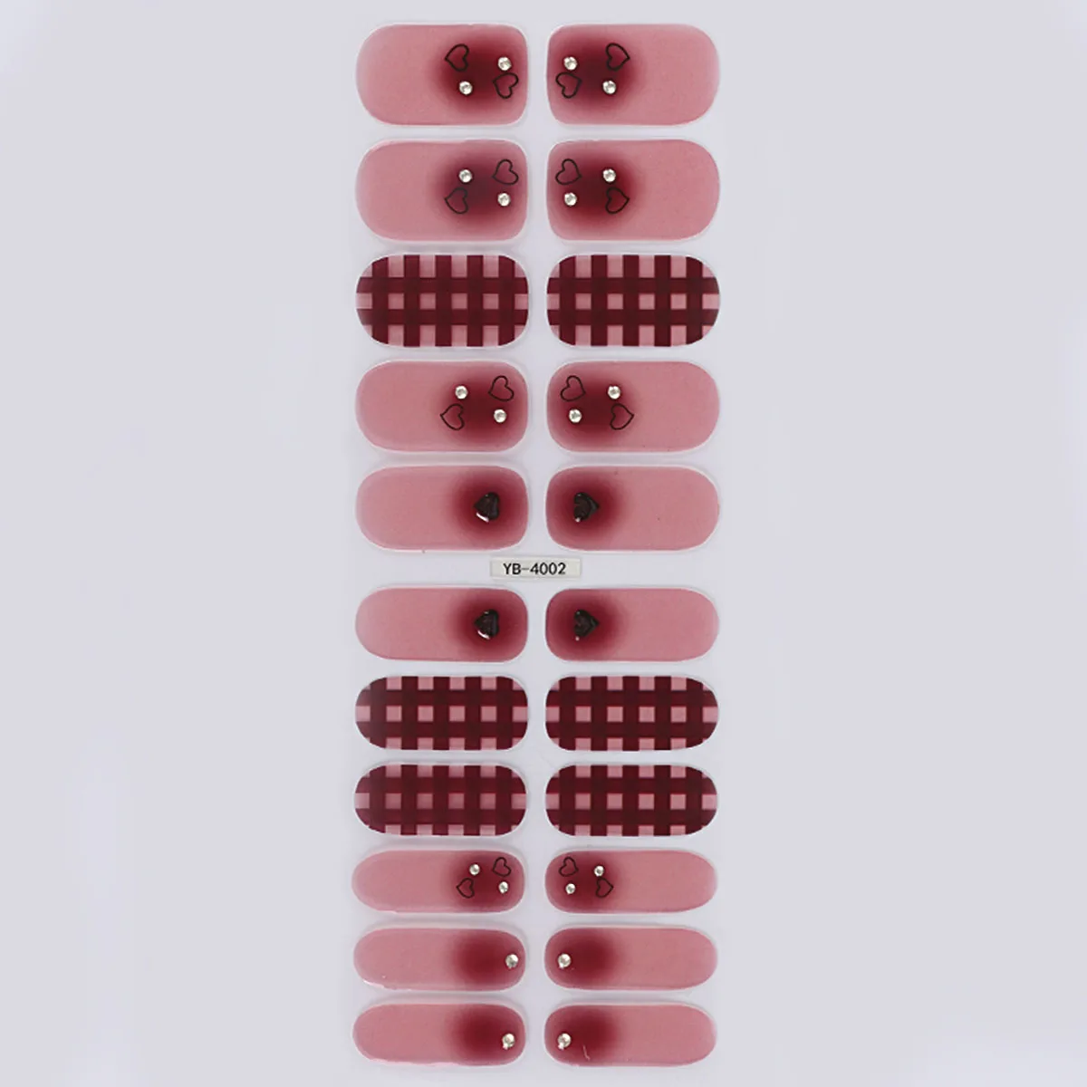 Quinnas Gel Nail Stickers
