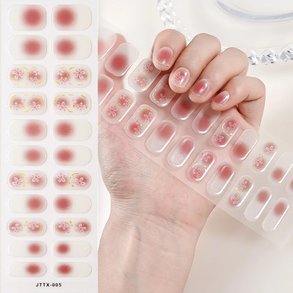 Quinnas gel nail stickers: Nail strips