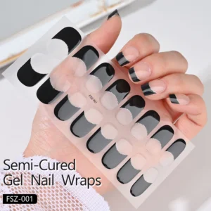 Quinnas gel nail stickers: Nail strips