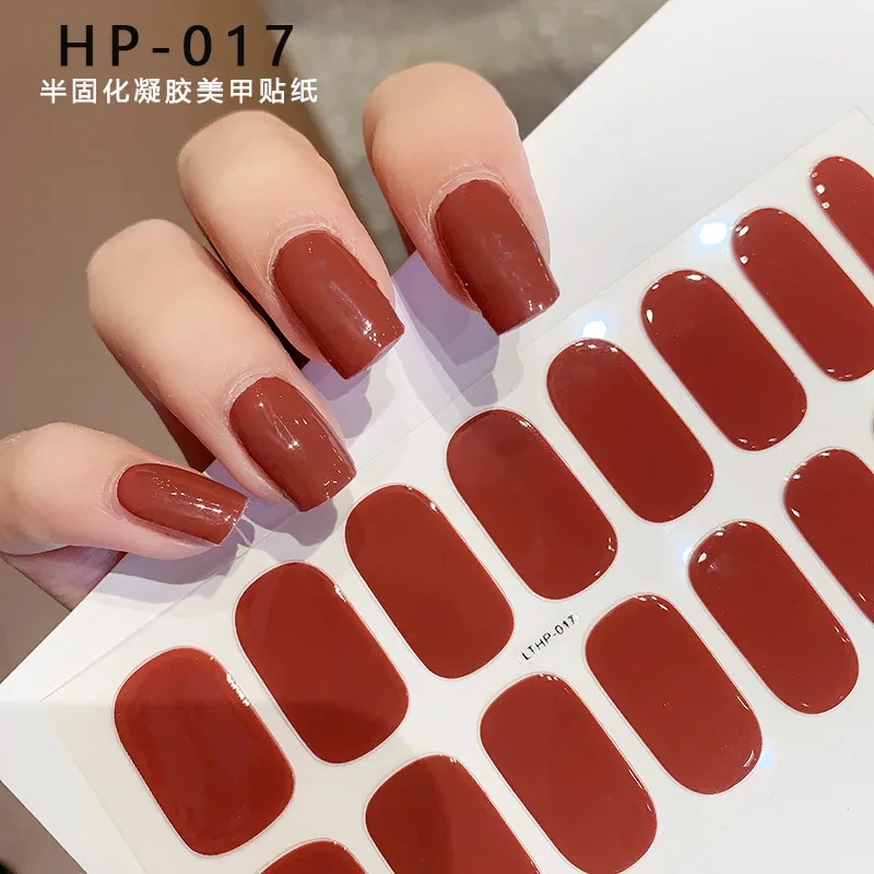Quinnas gel nail stickers: quinnas uv gel - Imagem 7